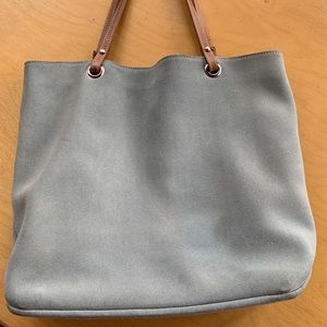 Loxwood Blue Suede Bag